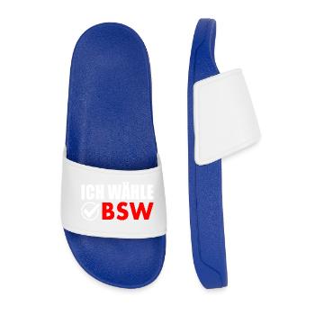 Je choisis BSW - Claquettes Homme - bleu roi - Devant