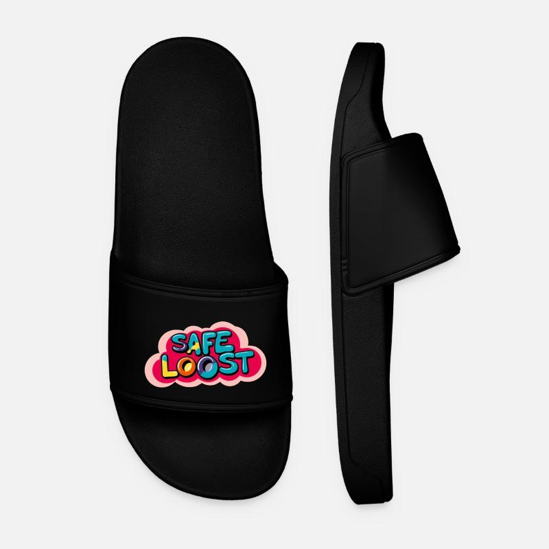 Loost en toute sécurité - Claquettes Homme - noir