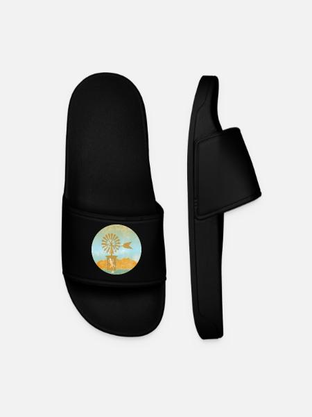 Windmill - Balearic Islands - Men’s Pool Sliders - black