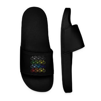 Vélo sport d'été - Claquettes Homme - noir - Devant