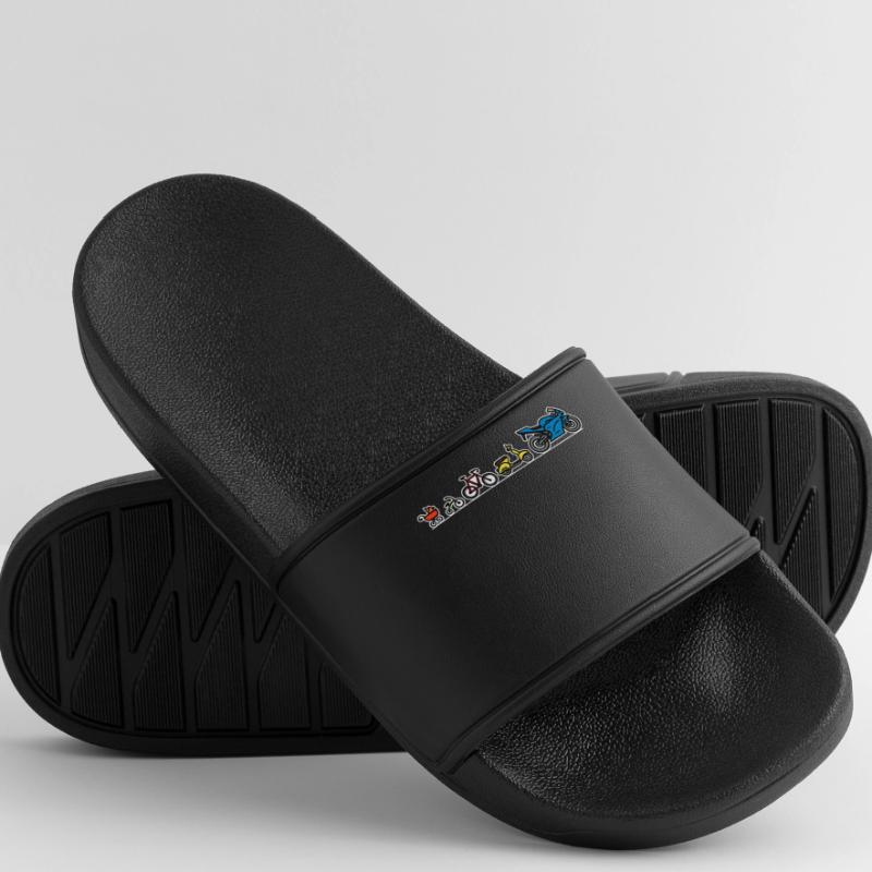 Evolution du développement de la moto Biker Evolution Claquettes Homme