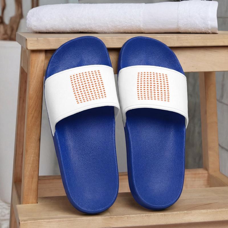 Fox head pattern, children's pattern Men’s Pool Sliders