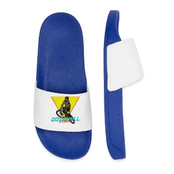Downhill Extreme Motiv - Men’s Pool Sliders - royal blue - Front