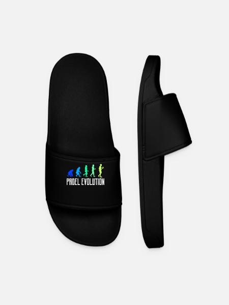 Player Evolution Padel Padel Game Statement - Men’s Pool Sliders - black