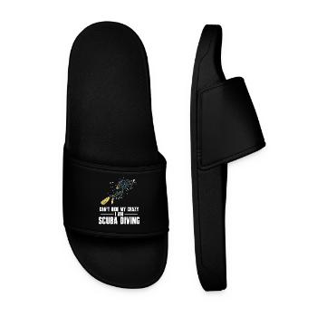 Scuba Diving Design de sports aquatiques - Claquettes Homme - noir - Devant