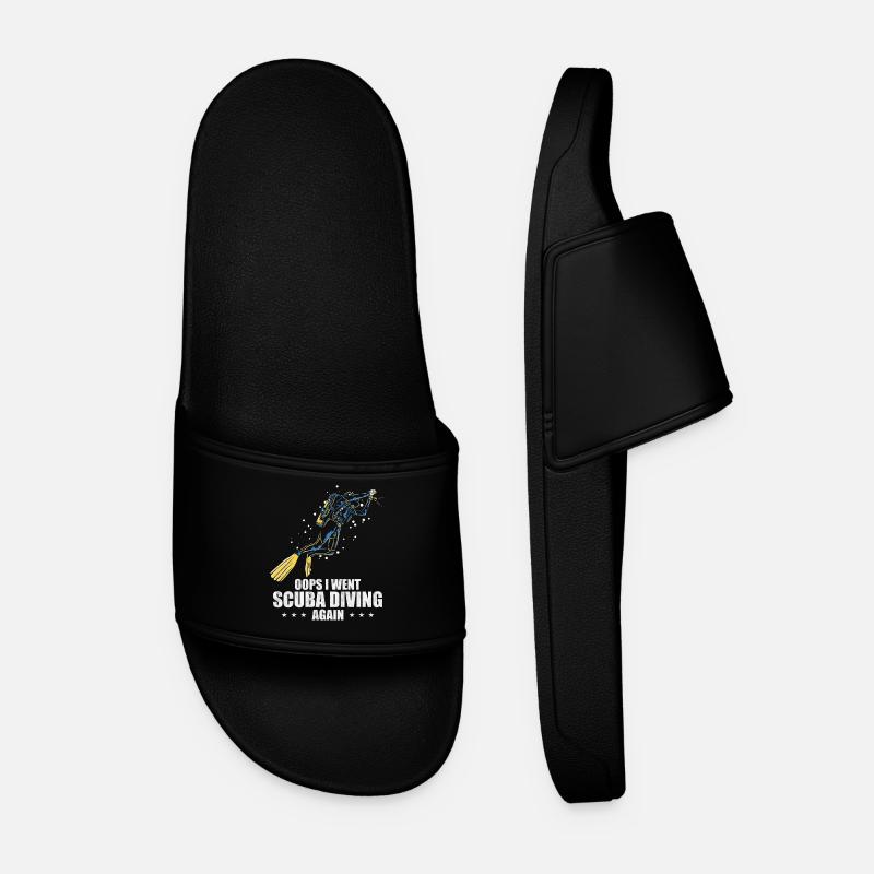 Design de plongée sous-marine - Claquettes Homme - noir