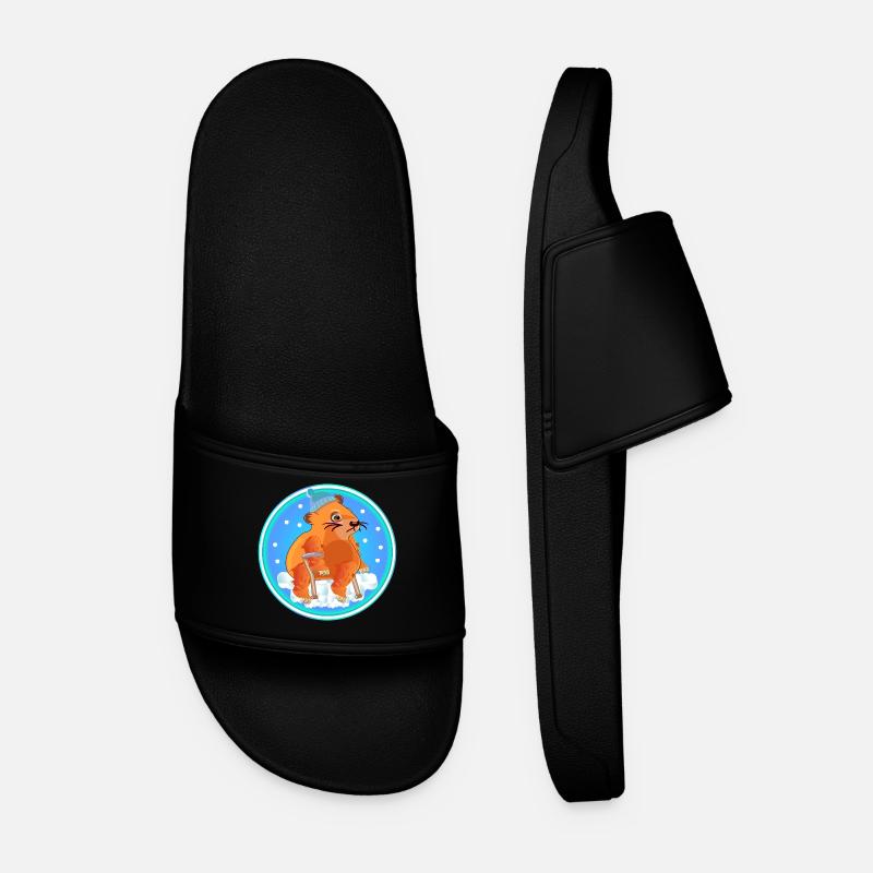 Rétablissez-vous vite - RECOVERY WALKER CAPYBARA - Claquettes Homme - noir