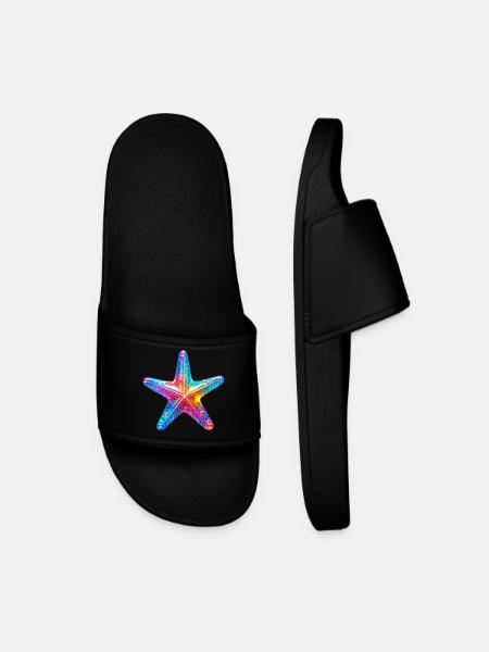 Étoile de mer - Claquettes Homme - noir