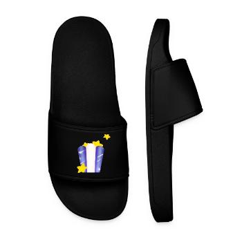 Star bag! - Men’s Pool Sliders - black - Front