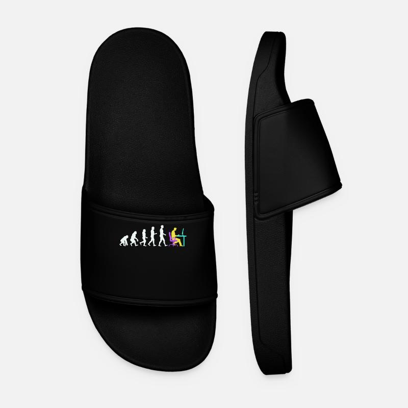 Développeur Evolution Computergeek Open Source - Claquettes Homme - noir