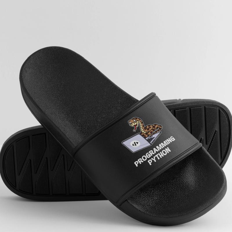Scripting Programmer Computer Debug Developer Men’s Pool Sliders