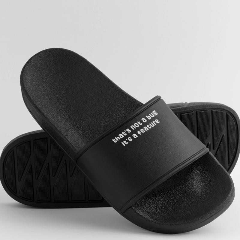 Bugs Statement Developer Bugfixing Debug Coden Men’s Pool Sliders