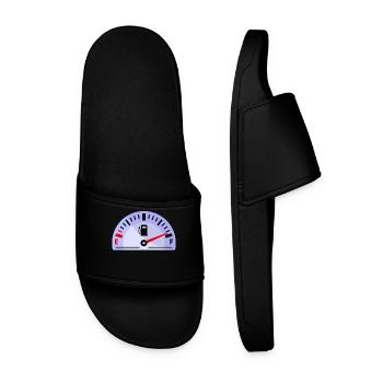 Gas Station Refueling Electric Energy Drive - Men’s Pool Sliders - black - Front