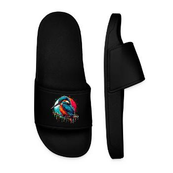 Martin-pêcheur - Claquettes Homme - noir - Devant