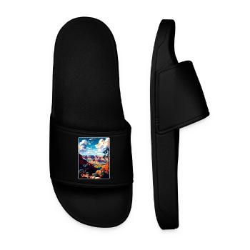 Parc national du Grand Canyon, Arizona, Affiche de voyage - Claquettes Homme - noir - Devant