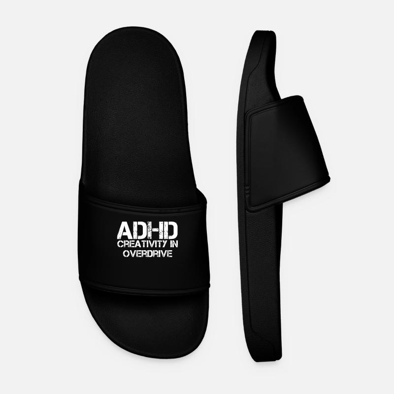 ADHD - Men’s Pool Sliders - black