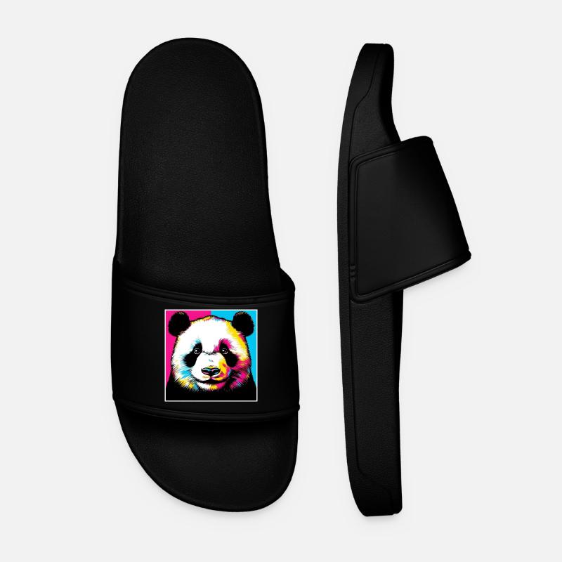 Panda - Men’s Pool Sliders - black