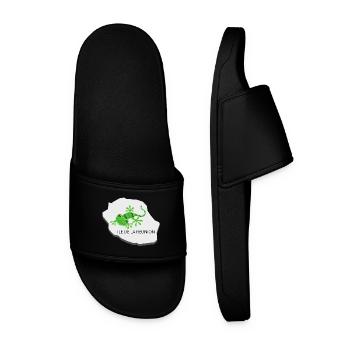 Grenouille tropicale Réunion - Claquettes Homme - noir - Devant