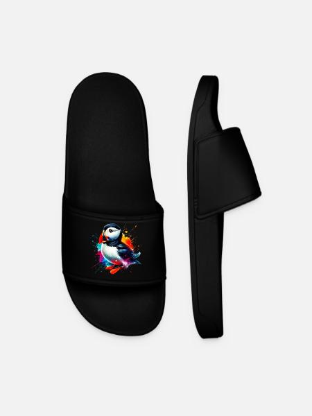 Macareux - Claquettes Homme - noir