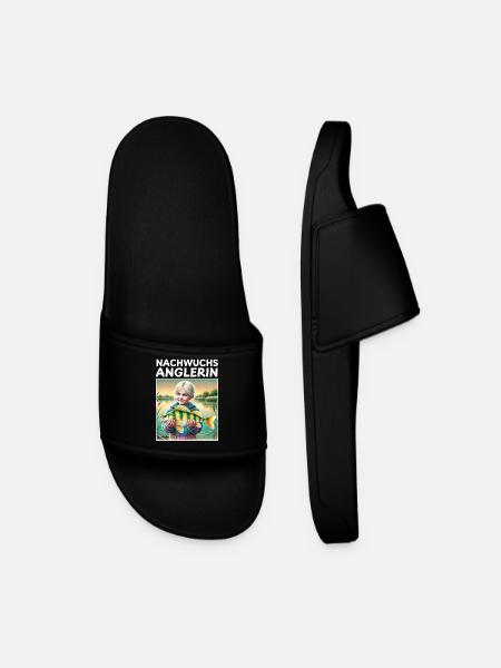 Offspring Angerin - Gift Birth Fishing Club - Men’s Pool Sliders - black