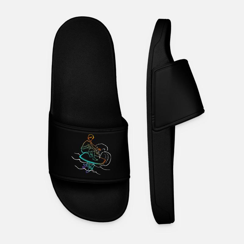 Foil Foiling Wing Sling Surf - Men’s Pool Sliders - black
