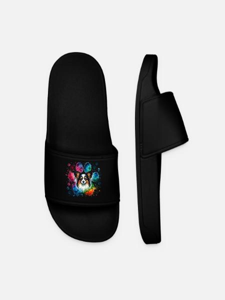 Papillon Art - Men’s Pool Sliders - black
