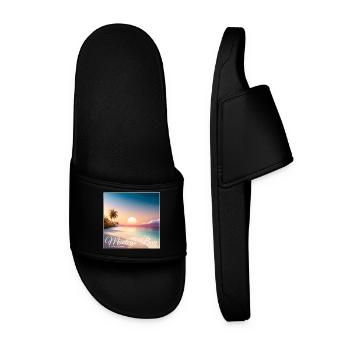 Montego Bay Sunset Jamaica Dream Paradise - Claquettes Homme - noir - Devant
