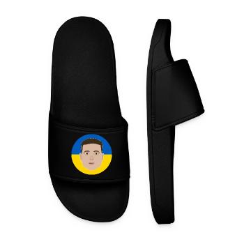 Zelensky - Men’s Pool Sliders - black - Front