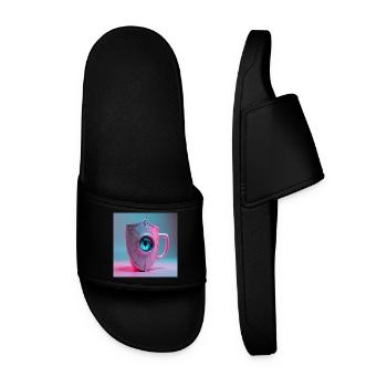 Roman Heat Shield - Men’s Pool Sliders - black - Front