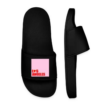 HEART LOS ANGELES USA - Men’s Pool Sliders - black - Front