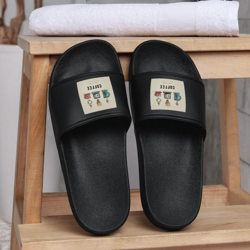 Coffee Code Design Men’s Pool Sliders