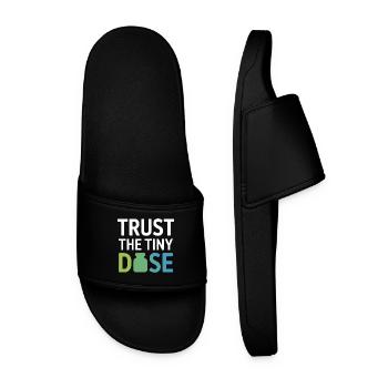 Homeopathy Trust The Tiny Dose Professional Gear  - Men’s Pool Sliders - black - Front