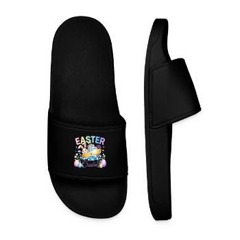 Citation des vacances de croisière de Pâques - Claquettes Homme - noir - Devant