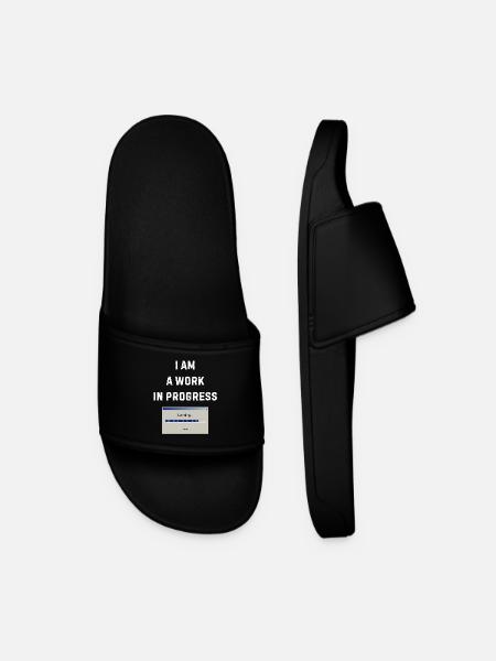 Work in progress – Loading bar - Men’s Pool Sliders - black