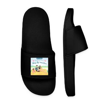 Family First – Heartwarming Family Love Des - Claquettes Homme - noir - Devant