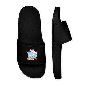 Goodbye England Let´s go to Tenerife  - Men’s Pool Sliders - black - Front