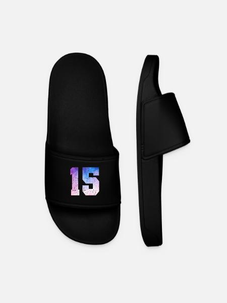 Issue 15 – 15th Anniversary Gift - Men’s Pool Sliders - black