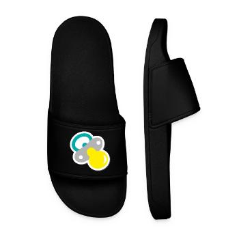 Pacifier - Men’s Pool Sliders - black - Front