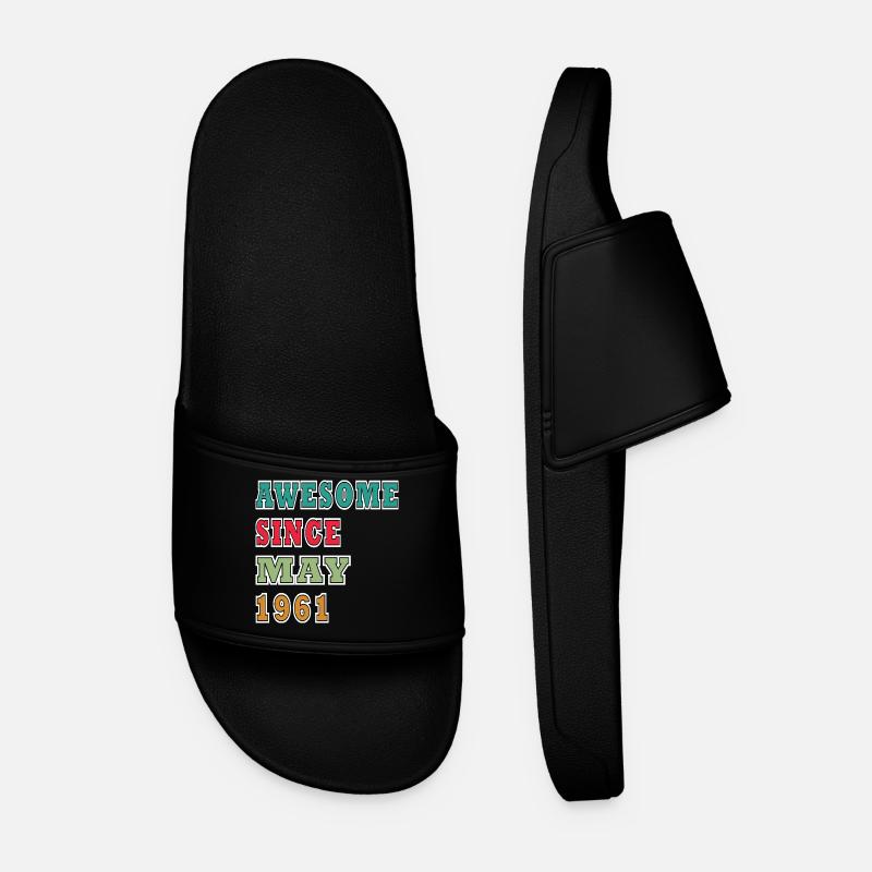 Cult date May 1961 - Men’s Pool Sliders - black