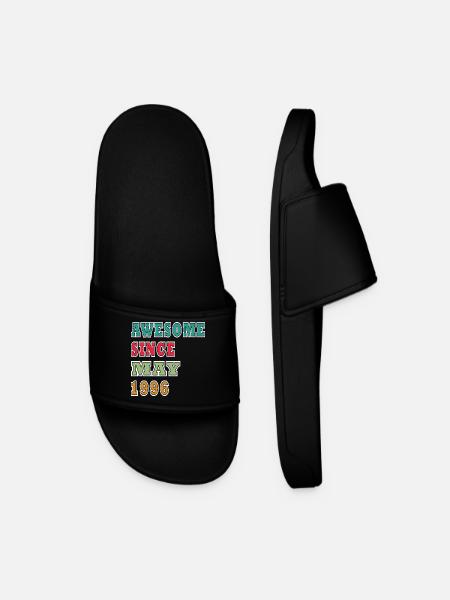 Awesome Since May 1996 - Men’s Pool Sliders - black