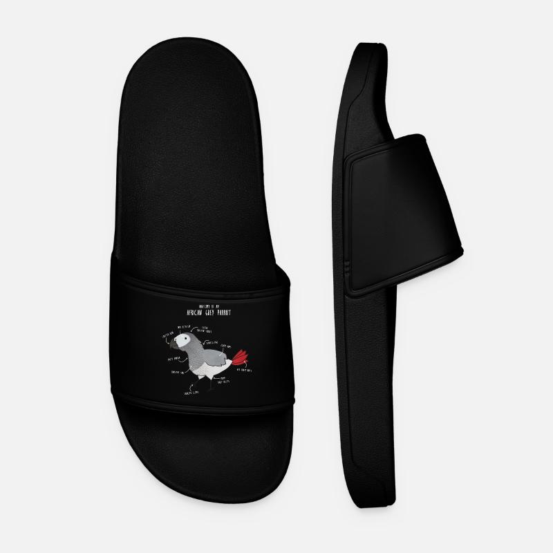 Anatomie du python royal - Claquettes Homme - noir