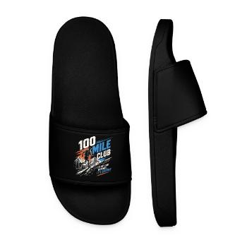 Trail Running - 100 Mile Club - Men’s Pool Sliders - black - Front