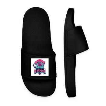 Call Me Old School - Men’s Pool Sliders - black - Front