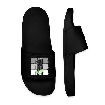 MTB - Men’s Pool Sliders - black - Front