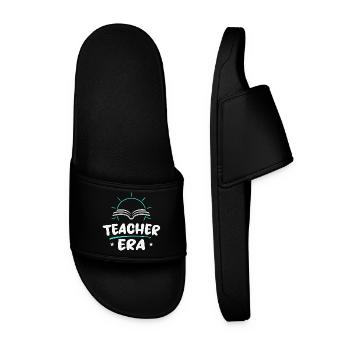 Ère des enseignants | Chemise de la vie enseignante - Claquettes Homme - noir - Devant