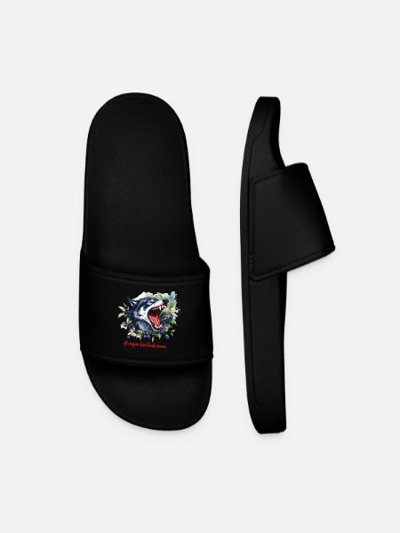 Wolfberry – Atropa belladonna - Men’s Pool Sliders - black