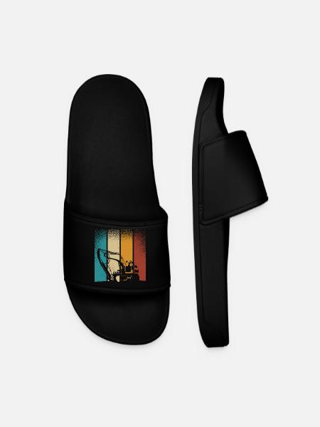 Excavatrice - Claquettes Homme - noir