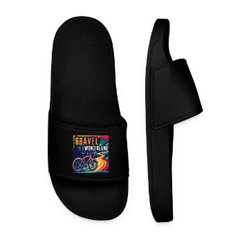 Vivid Gravel Bike Wonderland Bike Art - Claquettes Homme - noir - Devant