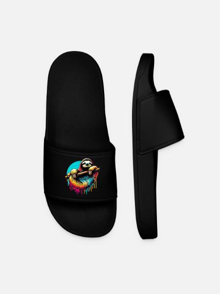 Sloth - Men’s Pool Sliders - black
