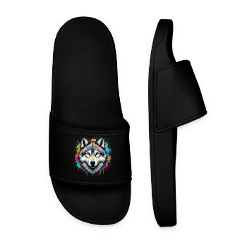 Loup - Claquettes Homme - noir - Devant